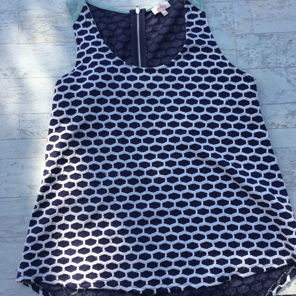 PIXLEY STITCHFIX Eileen Honeycomb Textured Tank S - Picture 2 of 5